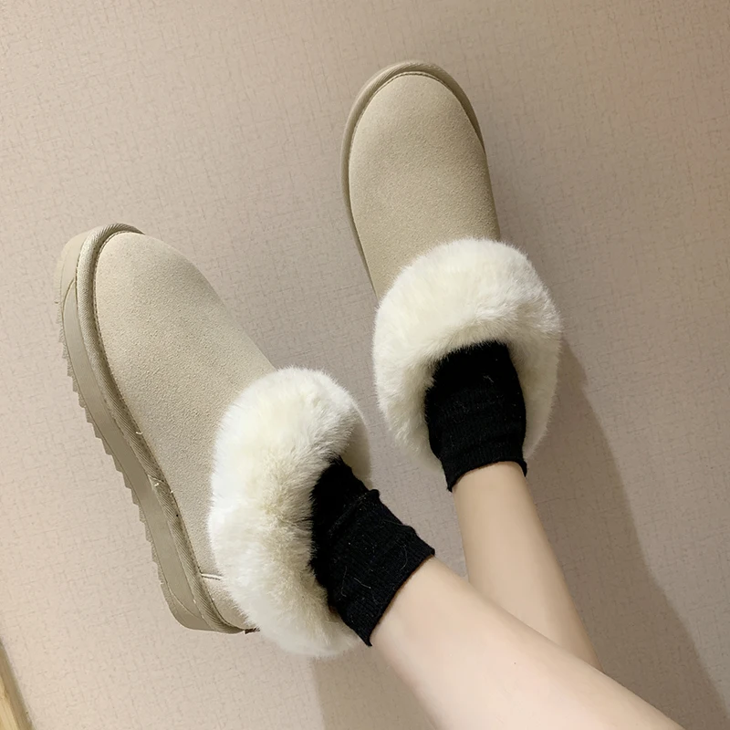 Shoes Women's Rubber Boots Low Heels booties Round Toe Luxury Designer Australia Bootee Woman Booties Ladies Lace Up Rain