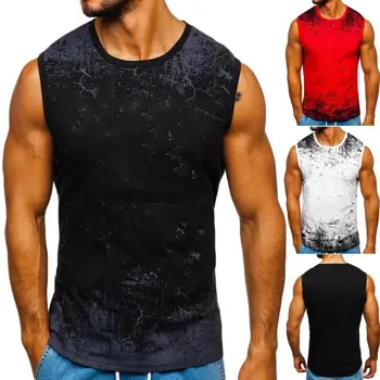 

2020 Summer Men Sleeveless Slim Gym Tank Top Muscle Bodybuilding Fitness Tee Shirt Sport Tank Men'S Clothing