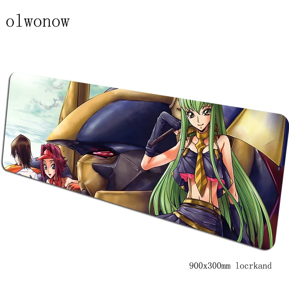 Код Geass коврики 900x300x3 мм гелевый игровой коврик для мыши Клавиатура коврик для мыши профессиональный ноутбук аксессуары для геймеров коврик для мыши