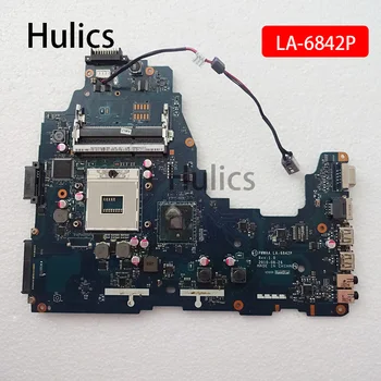 

Hulics Original For Toshiba C660 Laptop Motherboard DDR3 K000111440 PWWAA LA-6842P Main Board HM55 DDR3