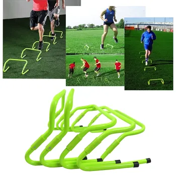 

Adjustable agility training hurdles Fitness Adjustable Barrier Football Speed ​​Training Hurdle Adjustable Height 6‘’/12‘’
