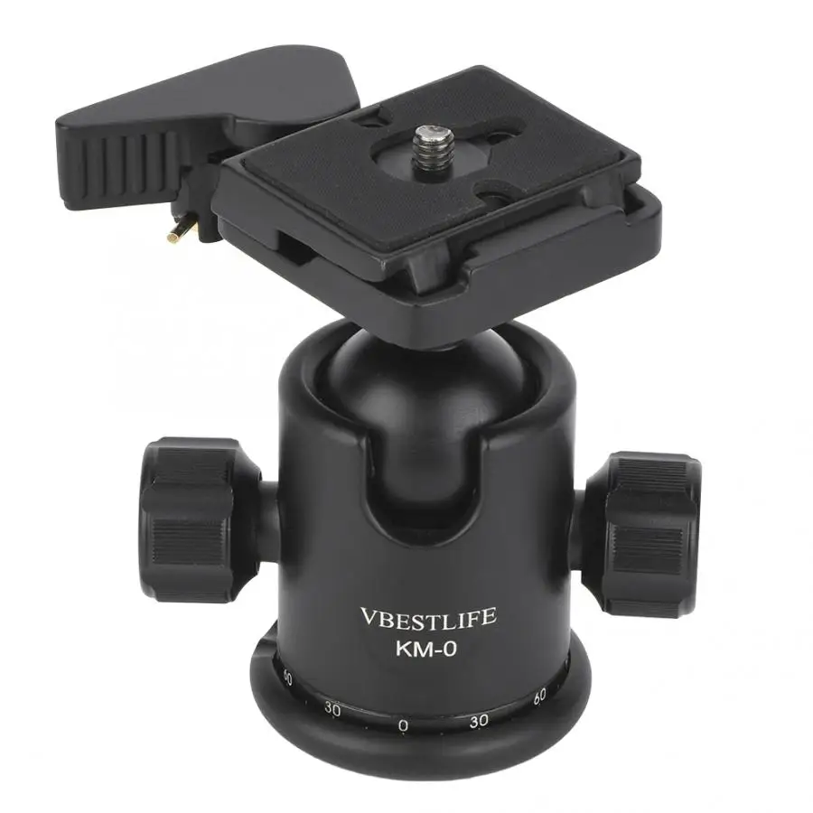 VBESTLIFE KM-0 360 Degree Photography Panoramic Spherical Camera Ball Head Holder Stand Ball Head Holder