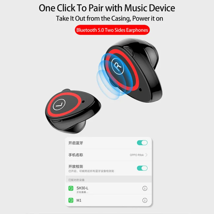 Смарт часы браслет Bluetooth беспроводные наушники 2 в 1 монитор сердечного ритма для спорта VDX99
