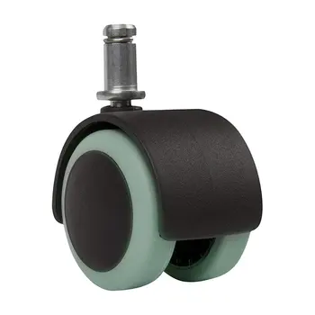 2 Cal uniwersalne kółka fotel kierownika kółka do fotela biurowego ciche wzmocnione kółka do mebli losowy kolor poliuretanu