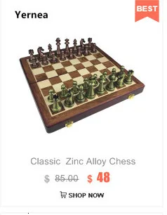 New Wood Chess Chinese Retro Terracotta Warriors Chess Wood Do Old Carving Resin Chessman Oversized Chess Piece Premium Yernea