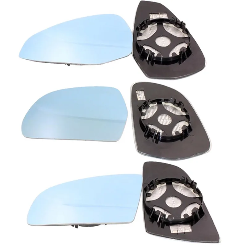 Wide View Auto Dimming Rear View Mirror Heated Blue Side Wing Mirror
