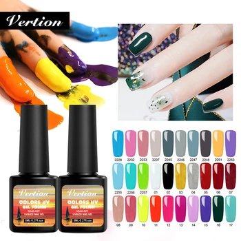 

Vemtion Nail Polish 8ml Semi-permanent UV Nail Polish Semi-Permanent Varnish 2020 Rosalind Gel Nail Polish Color Nail Gel Polish