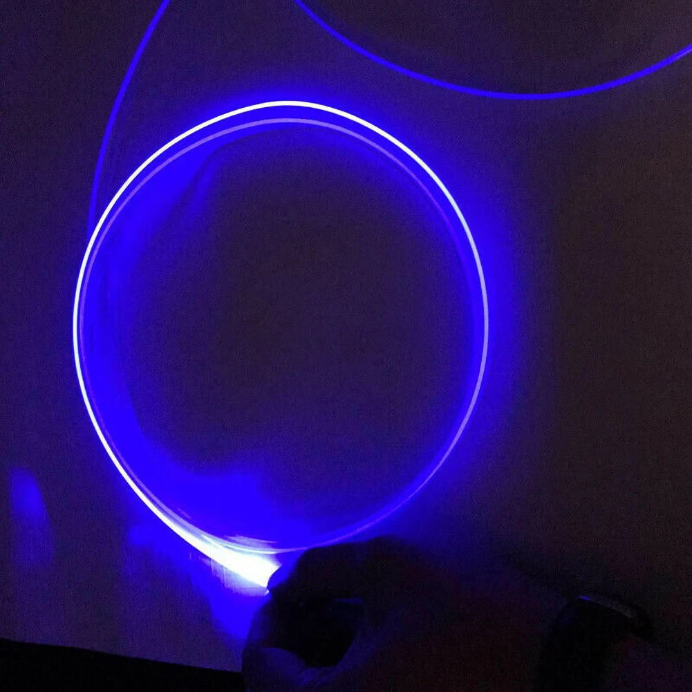 4 м светодиодные ленты для автомобиля украшение атмосферная лампа 12 В гибкая