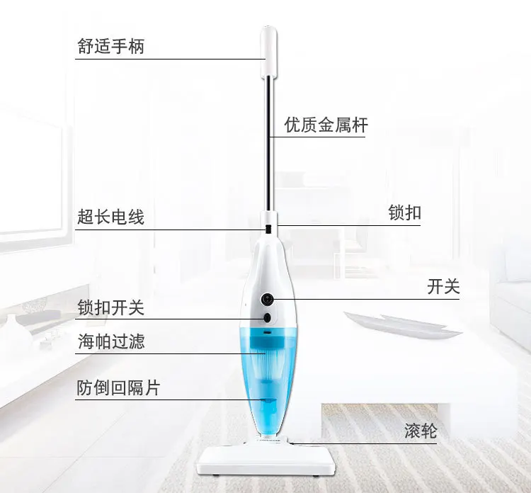 Greenhome бытовой пылесос ручной толкатель двойного назначения влажный и сухой двойного назначения производителей партии поколение
