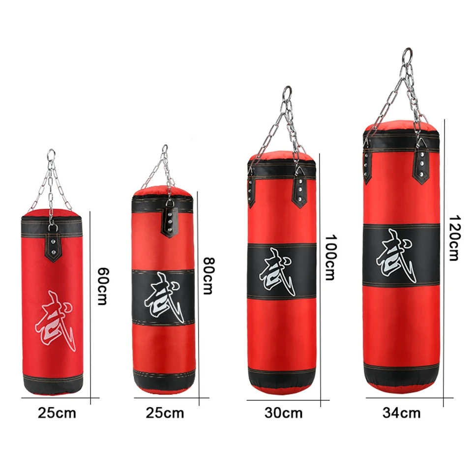 

2020 Professional Boxing Punching Bags Training Fitness With Hanging Kick Sandbag adults Gym Exercise empty-Heavy boxing bags