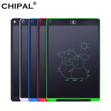CHIPAL 12 Cal Tablet LCD do pisania cyfrowe tablety graficzne elektroniczna tabliczka do rysowania pisma ręcznego tablica do malowania notatnik + długopis/bateria