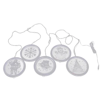 

1pc Creative Charming Portable Durable Curtain String Light Curtain String Light for Christmas