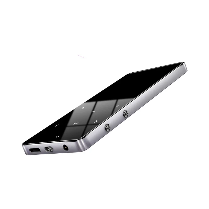 MP4 Player Music Player Mini Media Player Original Metal Bluetooth 8GB 16GB 32GB 64GB Touch Key Fm Radio Video Play E-book Hifi Walkman
