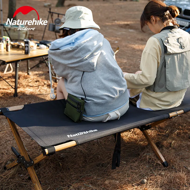 Легкая складная кровать Naturehike для кемпинга портативная подшипник 150 кг уличная