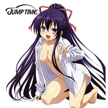 

JumpTime 13cm x 12cm 3D Car Stickers Kawii Japanese Anime Date a Live Car Styling Waterproof Decals Door Decoration Stickers