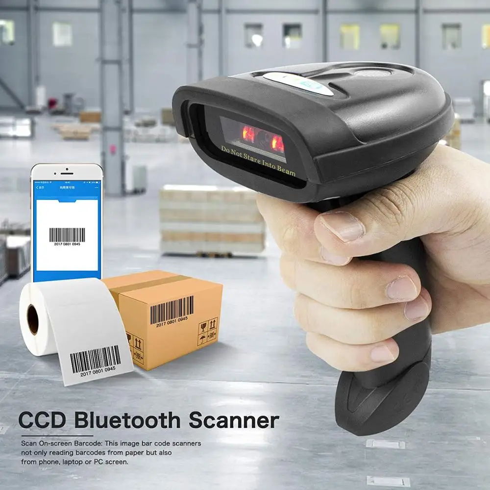 NETUM NT 1205BT bluetooth сканер штрих кода и W6 X Портативный USB Беспроводной CCD считыватель