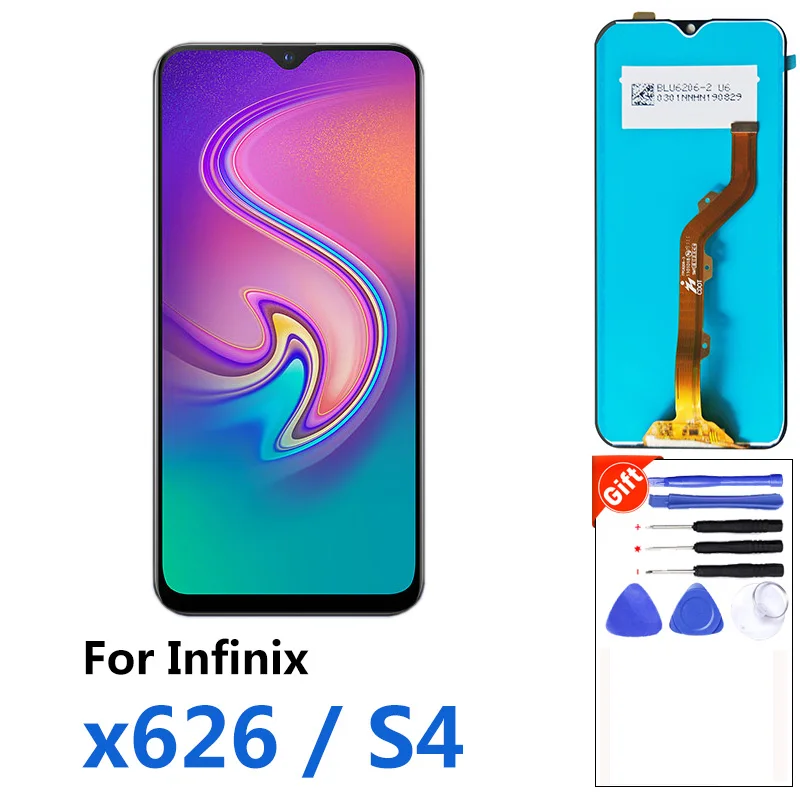 Оригинальный ЖК-дисплей для Infinix S4 X626 дисплей детали замены 6 2 дюйма | Мобильные