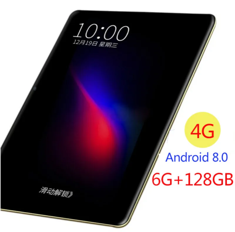 

New 10.1 inch Tablet pc Android 8.0 Ten core 6GB Ram 128GB ROM 1280x800 IPS Glass Screen 4G LTE Wifi Bluetoth GPS Phone Tablets