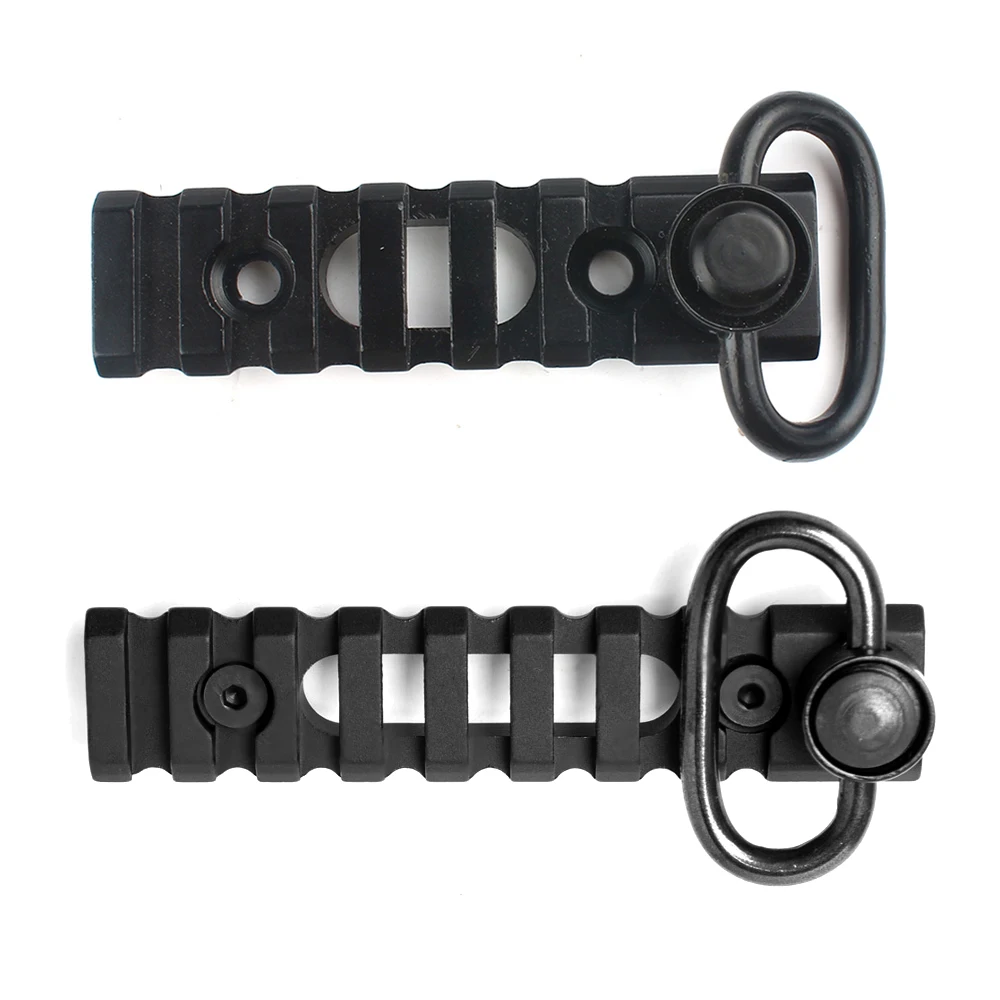 Тактический Keymod Rail Mount Picatinny Weaver Sections 6/8 Слоты крепление база с QD Слинг поворотный