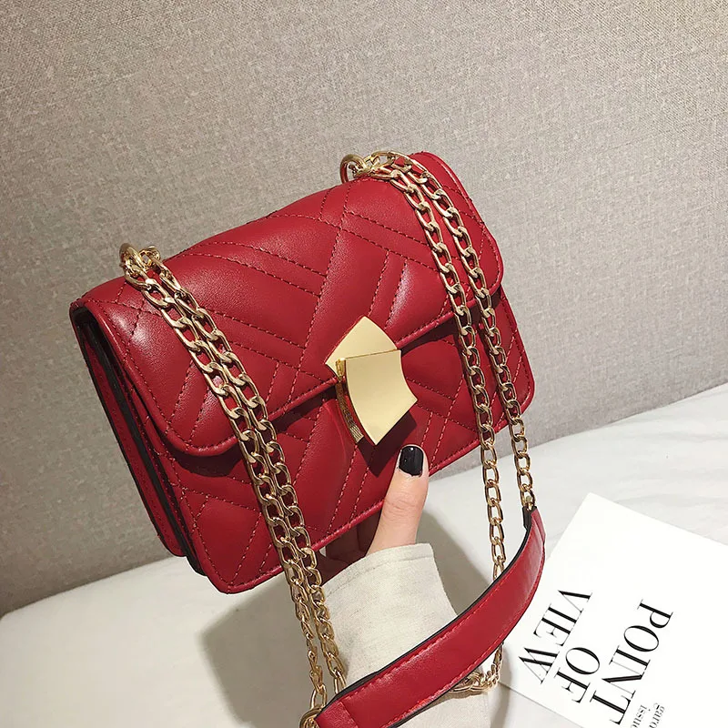 

A Generation of Fat Language meng wei Shoulder Bag Women's 2019 New Style Korean-style Fashion Chain Shoulder Bag Manufacturers