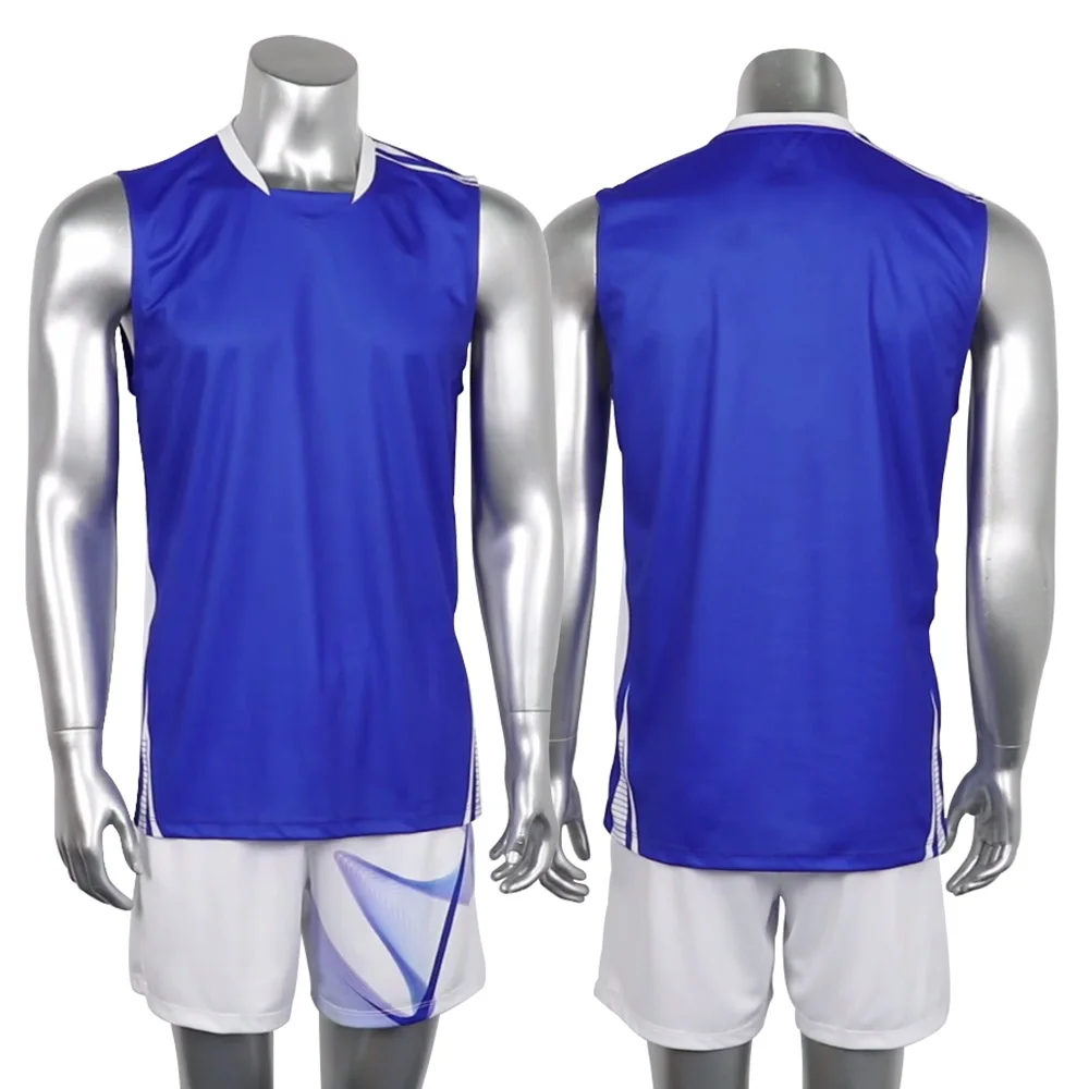 New Men Women Sports Volleyball Uniforms Blank Name Number Sporting Training Suit Volleyball Sets