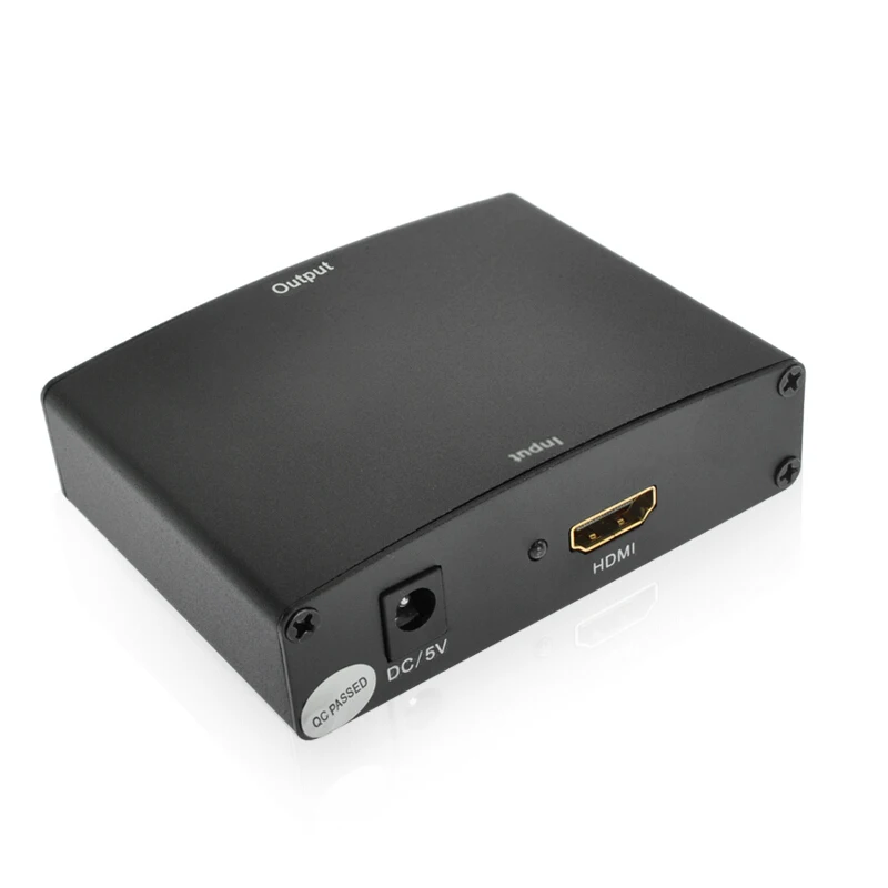 VGA to HDMI HD converter with audio support 1080P HDMI to VGA conversion box VGA to 4