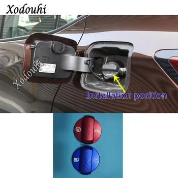 

Car Inner Gas/Fuel/Oil Tank Cover Cap Sticker Trim Frame For Acura TLX CDX RDX MDX NSX ILX TLX TSX RLX ZDX TL RL Type S SUV-X
