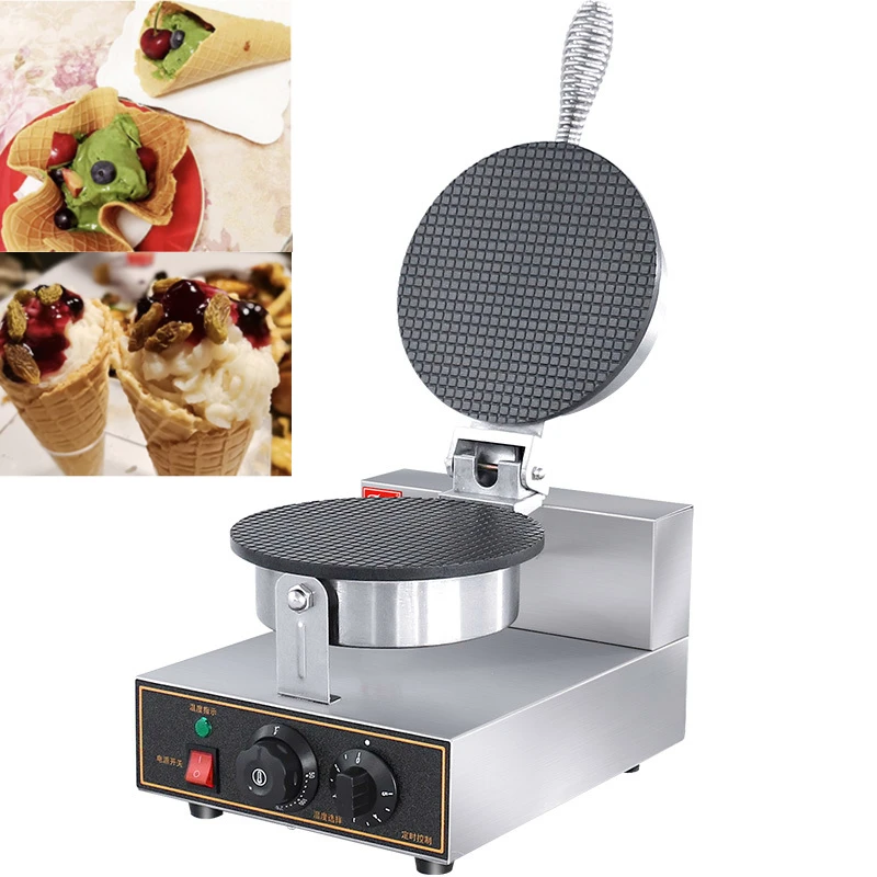 Коммерческая машина для приготовления вафель в виде мороженого 220 В/110 В | Бытовая