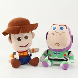 1 шт милый Toy Story плюшевые игрушки 14 см Вуди и Базз Лайтер для плюша игрушки куклы мягкие игрушки для детей Рождественский подарок