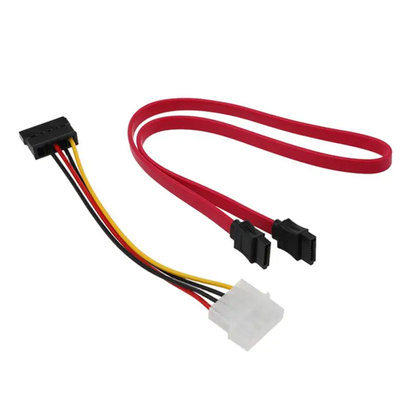 1 кабель адаптера питания SATA и 1 кабель передачи данных SATA