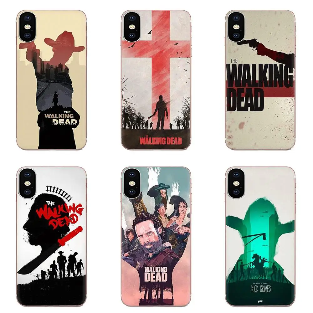 Для huawei P7 P8 P9 P10 P20 P30 Lite Mini Plus Pro Y9 Prime P Smart Z 2018 2019 чехол из ТПУ с рисунком для Walking Dead