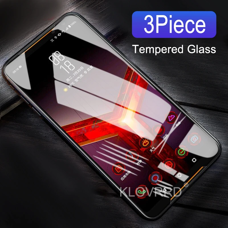 3 шт закаленное стекло для Asus ROG Phone II 2 защитное закаленное стекло для ROG Phone ZS600KL Защитная пленка для экрана