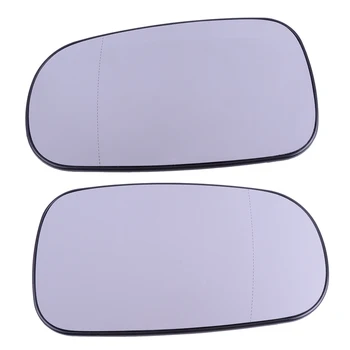 

12795612 12795603 1Pair Car Side Rearview Door Mirror Glass Heated Fit for SAAB 9-3 9-5 2003-2006 2007 2008 Wide angle