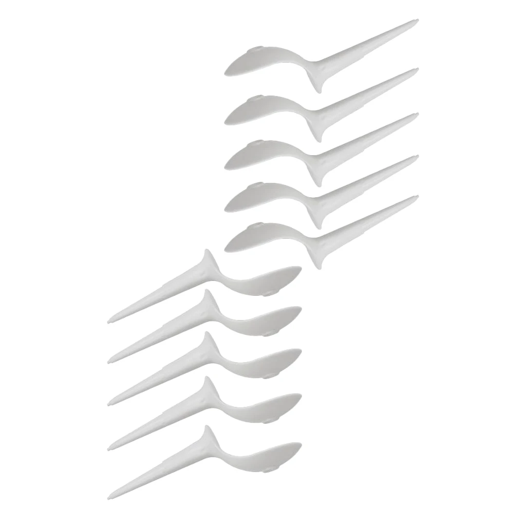 10x Novelty Anti-Slice 85mm/3.27 inch Golf Tees Professional Golf Tee White