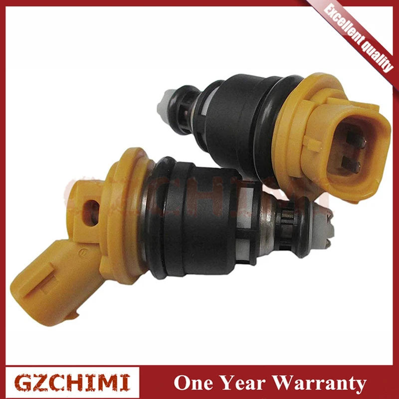 6600-AA170 4 шт. OEM 550cc желтый боковой подающие форсунки для Subaru STI WRX GC8-1 шт