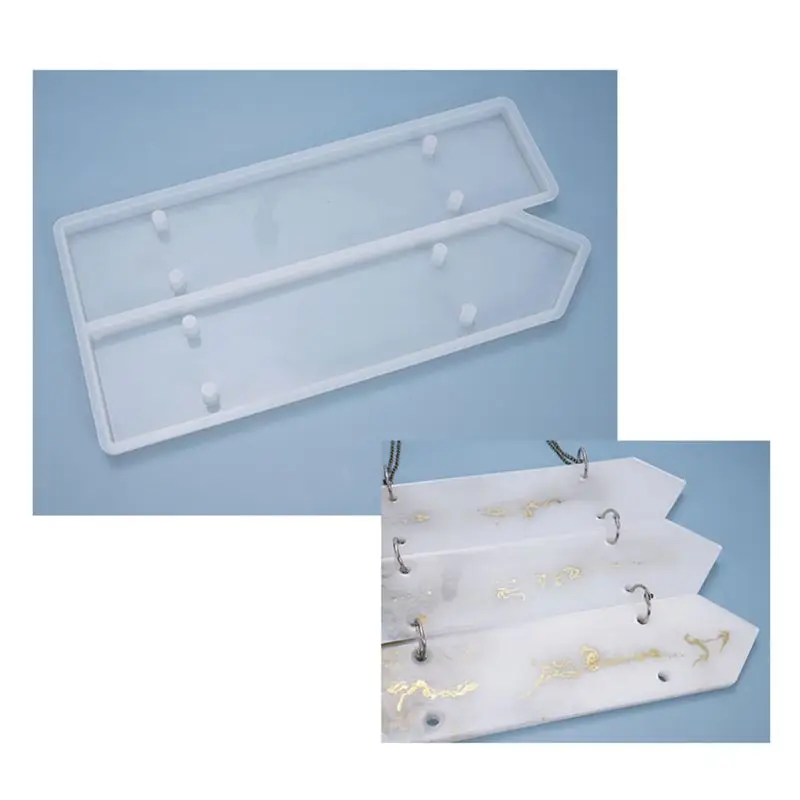 

Resin Crystal Epoxy Door Number Plate Indicator Signs Welcomes Hanging Tags Mold 83XF