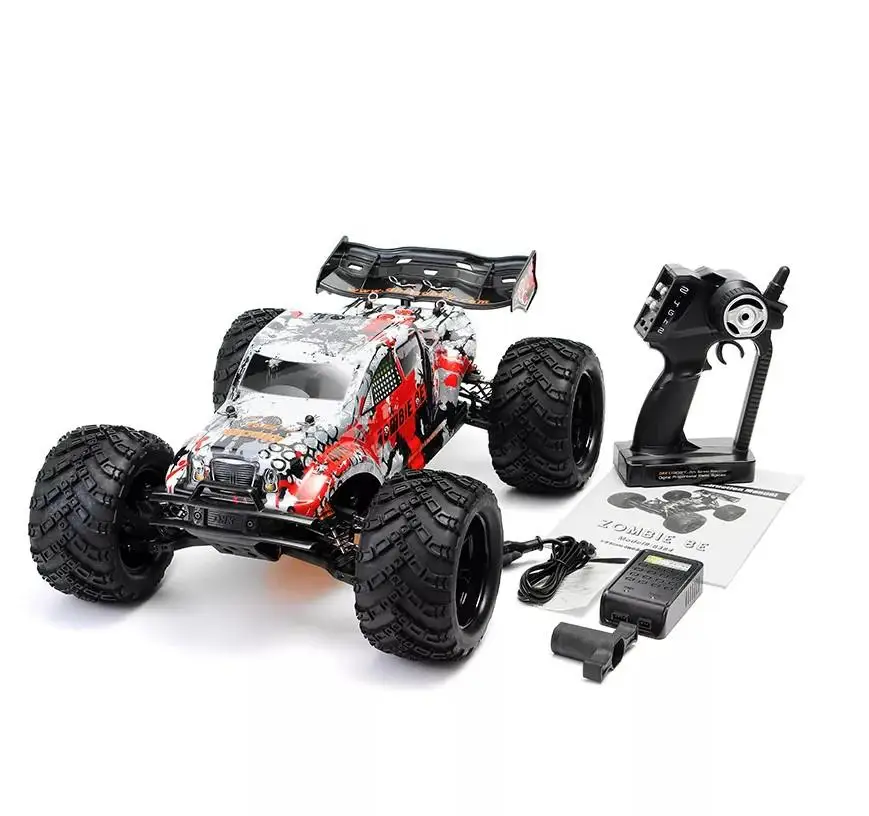 Радиоуправляемая машина rccity Hobby Zombie 8E 8384 1/8 100A 4WD бесщеточный грузовик RTR | Игрушки