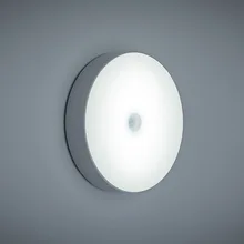 USB Перезаряжаемый светодиодный ночник s PIR датчик движения под шкаф светильник Авто Вкл/Выкл для спальни ЛЕСТНИЦЫ шкаф настенный светильник