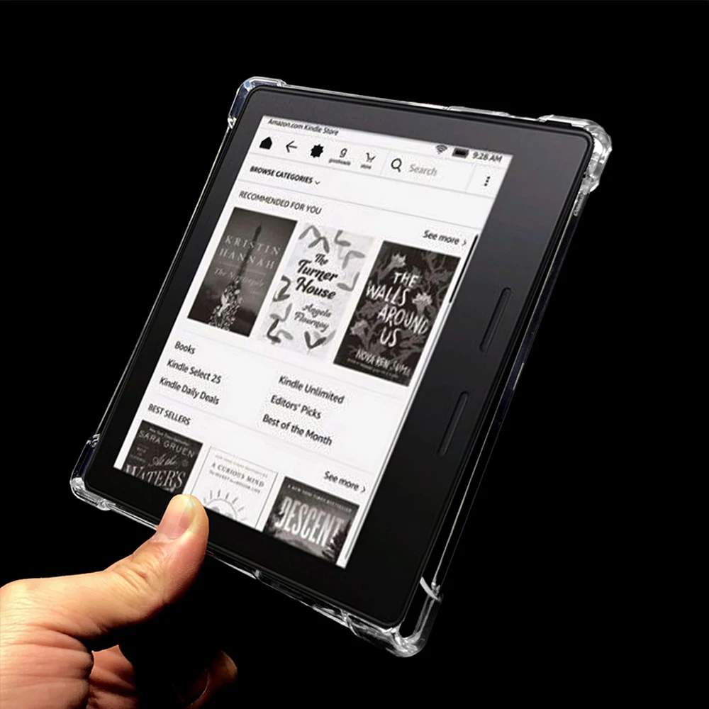 Coque en silicone pour tablette  Kindle Paperwhite 5 2021 6.8 pouces  KPW5, transparente, souple, TPU