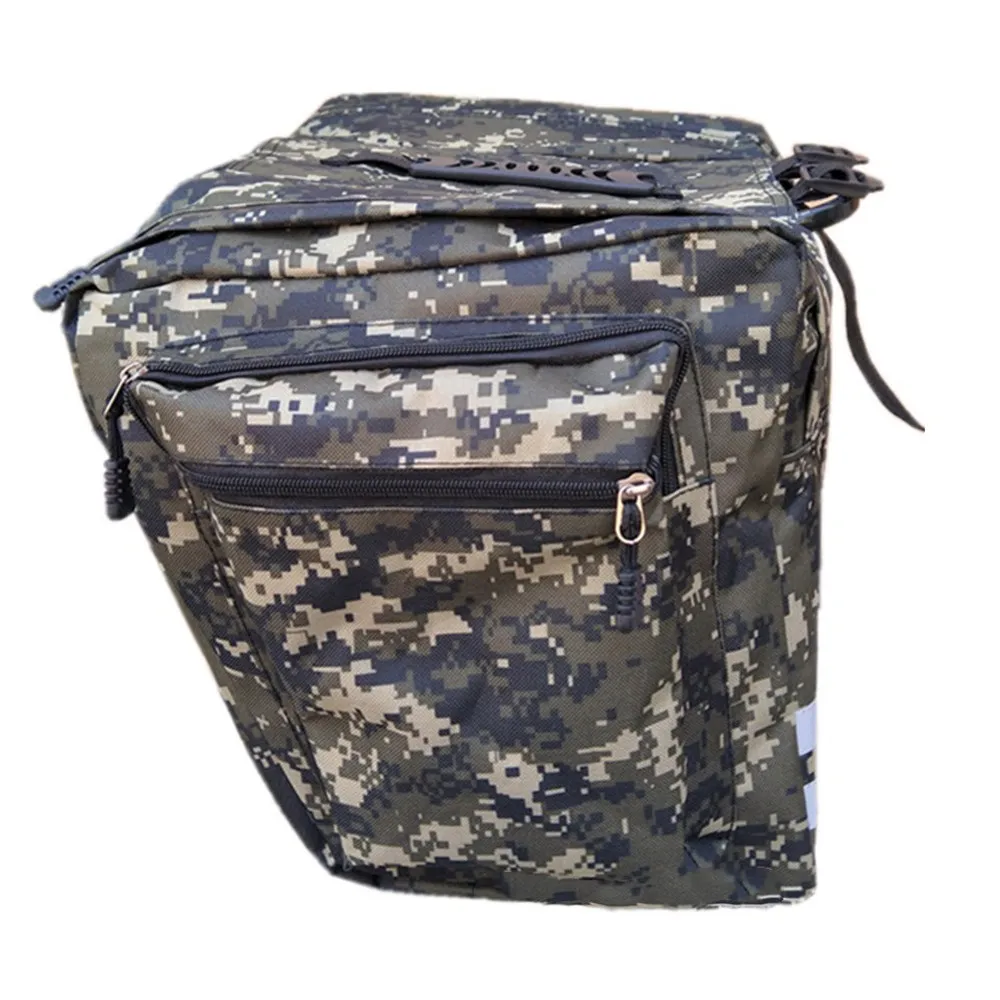 Горный шоссейный велосипед 2 в 1 Камо сумки для багажника Велоспорт двухсторонняя задняя стойка хвост седельная корзина пакет багаж Перевозчик Прямая поставка