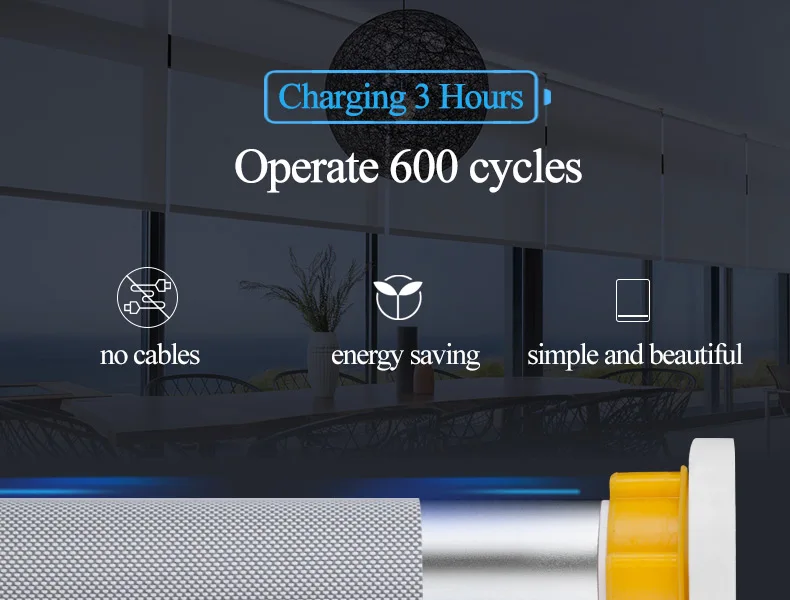 Зарядная система моторизованные дневные тканевые рулонные шторы для офиса кабинета Смарт Alexa Google Home совместимость через Broadlink