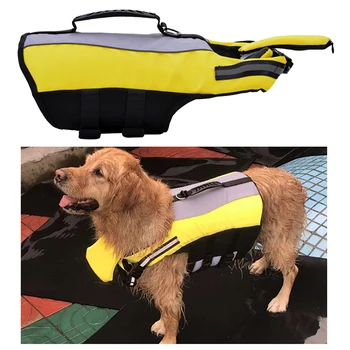 

Dog Life Vest Summer Printed Pet Life Jacket Dog Safety Clothes Dogs Swimwear Pets Safety Swimming Suit Chaleco Salvavidas