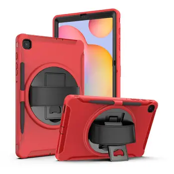 

For Samsung Galaxy TAB S6 Lite Case 10.4Inch 2020 SM-P610 SM-P615 rotation Tablet Shockproof Hard Heavy Duty Rugged Stand Cove