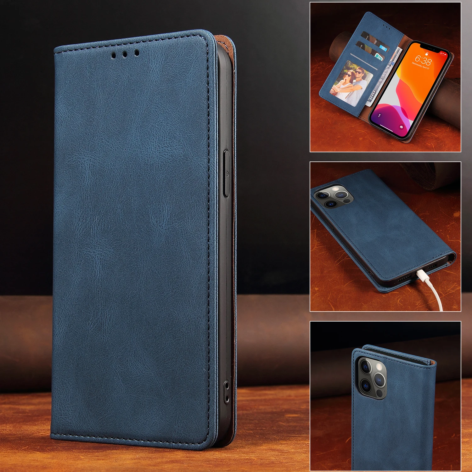 Flip Leather Wallet Case For Xiaomi Redmi Note 11 11S 10 10s 9s 8 9 Pro MAX 8T 10T Lite POCO M3 Card Holder Protect Cover Funda