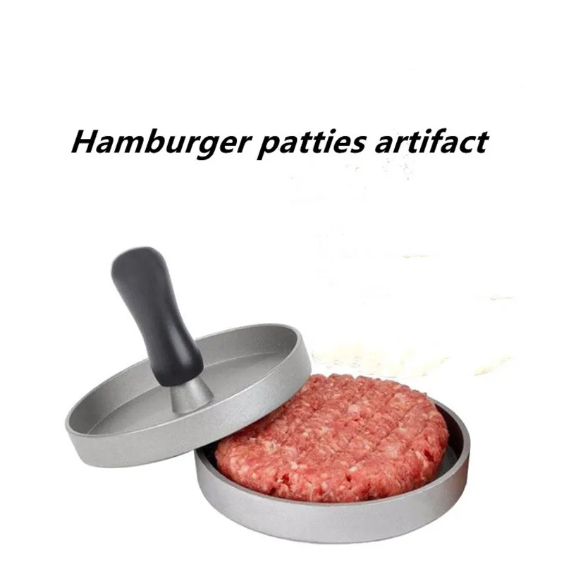 For kitchen Round hamburger machine press food grade aluminum alloy hamburger beef patties press kitchen gadgets