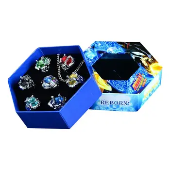 

7Pcs/Set Katekyo Hitman Reborn Vongola Alloy Rings Anime Cosplay Fashion Jewelry