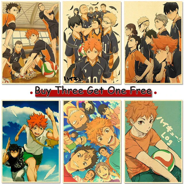 Haikyuu Anime Poster Character Volleyball Boy Canvas Painting Print Cuadros  Art Wall Modern Home Living Room Decoration Frameles - Painting &  Calligraphy - AliExpress