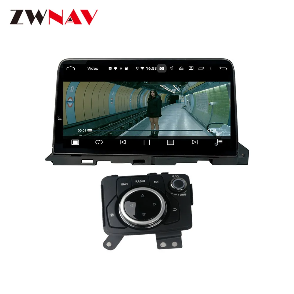 

ZWNAV CAR Android 10 Multimedia Radio Player For Mazda 6 2019 GPS Navigation Video stereo Audio head unit 2DIN NO DVD Bluetooth