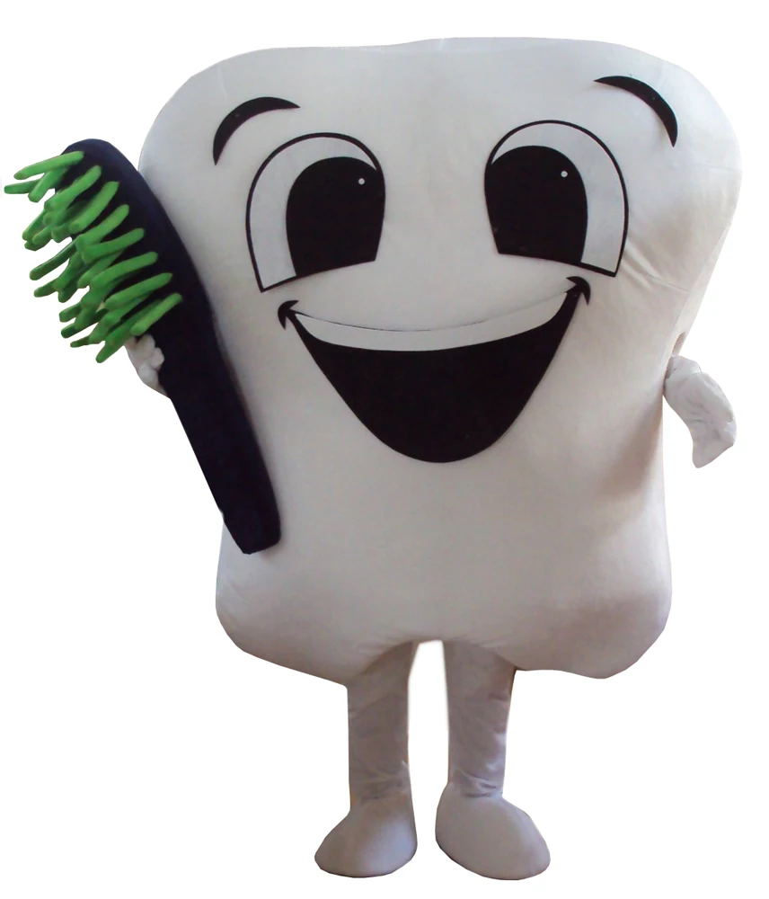 

High quality Teeth tooth mascot costume size for adult Halloween carnival party event