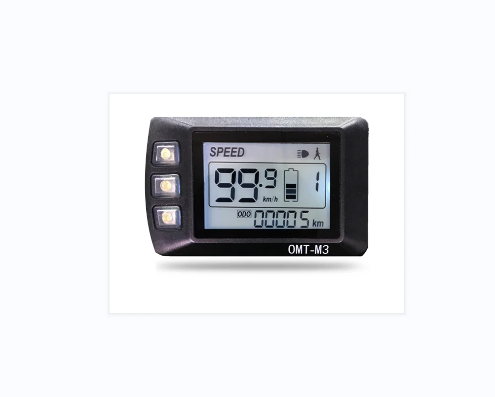 Omt-M3 Display Bici Elettrica Strumento Monitor E-Bike Speeder Parti Di Ricambio Pannello Bafang Lcd Tft Kit
